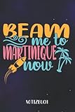 Martinique: Beam mich nach Martinique Kalender 2023 | Kalender & Notizbuch| Urlaub Martinique|A5 6x9 Format (15,24 x 22,86 cm) - Urlaub Korlingo 