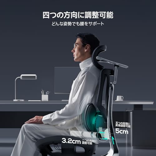 Hbada E3 Ultraオフィスチェア の商品画像 5
