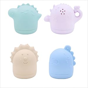 Professional Baby Dinosaur Bath Toy – Easy to Clean, 100% Food Grade Silicone raw Material – Ideal for Babies Over 3 Years Old