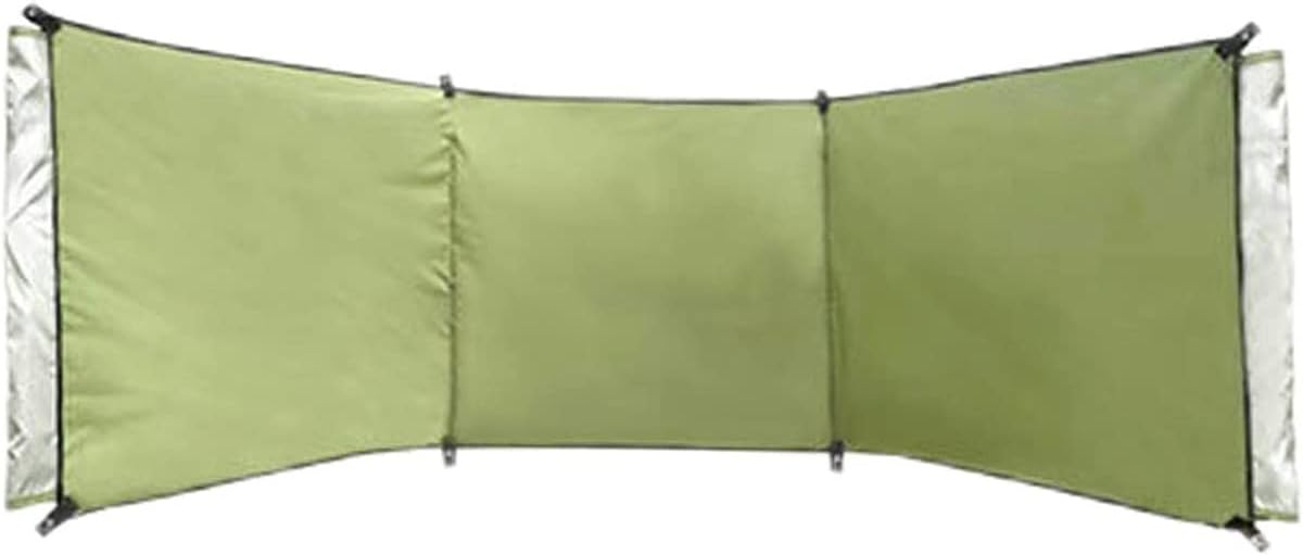 Windshield Oxford Cloth Camping Beach Windshield Backpack Portable Picnic Screen Sun Shade Outdoor Caravan Privacy Screen for Garden Barbecues BBQ Picnic (CFX