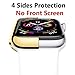 HANKN Soft TPU Case for Apple Watch Series 6 5 4 SE 40mm Case, Plated Shiny Cover Wireless Charging Compatible Iwatch Scratch Resistant Bumper [No Front Screen Protector] (Gold, 40mm)