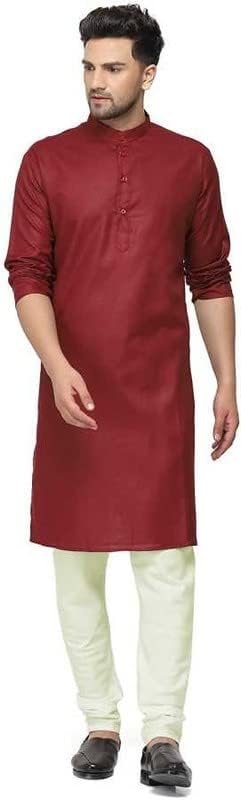 Men Cotton Regular Kurta