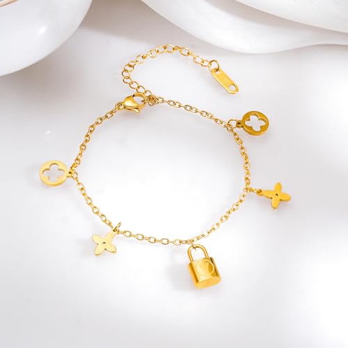 Image of Rubans Demi Fine Stainless Steel Bracelet Waterproof Gift for Women & Girls