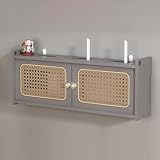 #【Conception ventilée】: Les trous de ventilation du cache-câbles sont conçus non seulement pour éviter les interférences de signaux, mais aussi pour dissiper la chaleur des routeurs et autres appareils électroniques, améliorant ainsi leurs performances et garantissant une utilisation durable