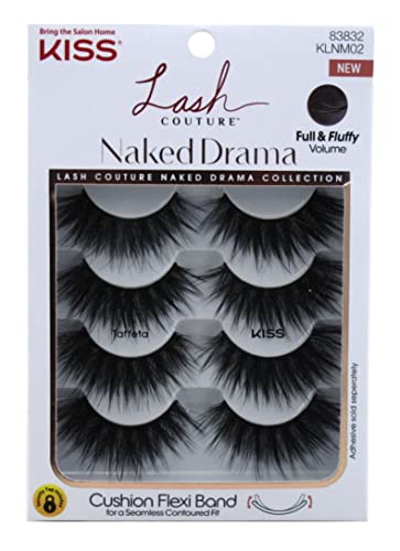 Kiss Lash Couture Naked Drama Collection Taffeta (Pack of 2)