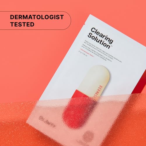 Dr.Jart+ Dermask Micro Jet Clearing Solution Korean Face Mask | Sheet Mask | Calms, balances & revitalizes skin | Korean Skin Care | Travel Size, 1 Pack - Thumbnail 2