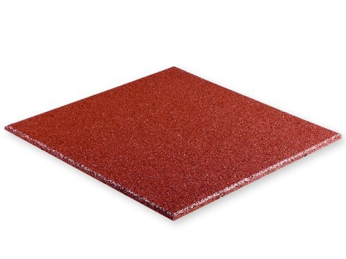 Waschmaschinenunterlage Lärmschutzmatte Antivibrationsmatte Schwingungsdämpfer Vibrationsdämpfer Pads Dämpfer - aus Gummigranulat in Rotbraun