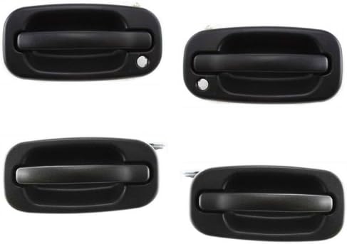 For Escalade Avalanche Silverado 99-07 Front Rear Left Right Door Handle Set 4