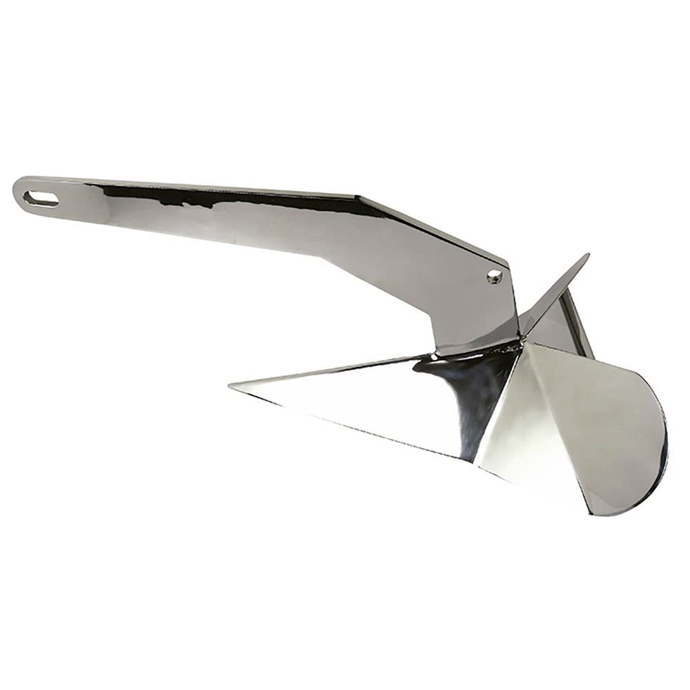SEACHOICE Stainless Steel Plow Anchors (Option: 35 lb.)