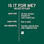 Biolage Styling Gelée - Firm Hold, Adds Shine & Controls Frizz, Gel Styler, For All Hair Types, Vegan & Cruelty-Free, Packaging may vary - Image 5
