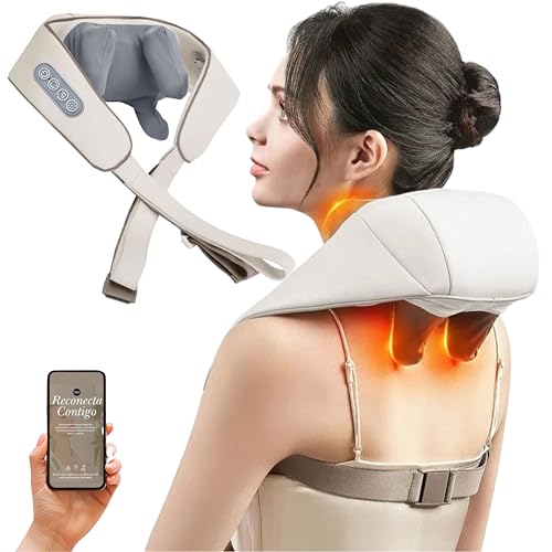 Masajeador Cervical y Espalda Muscular 5 Posiciones BodyEase 360,...