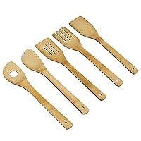 Algopix Similar Product 18 - FURINNO Dapur Bamboo Cooking Utensils 5