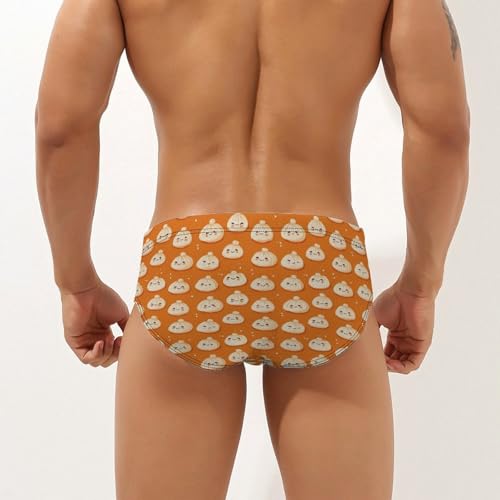 Cute Dumplings Mens Swim Briefs Quick Dry Triangle Trunks Swimsuit Swimming Bikini Swimwear2