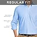 IZOD Men's Advantage Performance Non Iron Stretch Long Sleeve Shirt