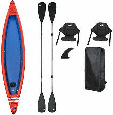 F2 KAJAK Canoa Gonfiabile 2 Posti, 425 cm - Set da 2 Kayak