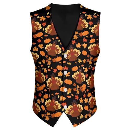 Men's Formal Vests with Pocket & Back-Belt Slim Fit Suit Vest4