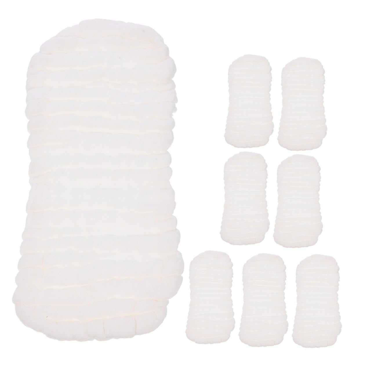 Toyvian 40stücke Baumwollstoffwindeln Einlagen Für Neugeborene Wiederverwendbare Und Waschbare Diaper-liner Atmungsaktive Mullwindeln Lagig Kleine