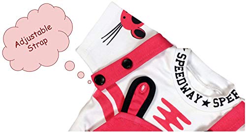 Image of Baby Boy's And Baby Girl's Dungaree Set /Romper Set with T-Shirt And Cap