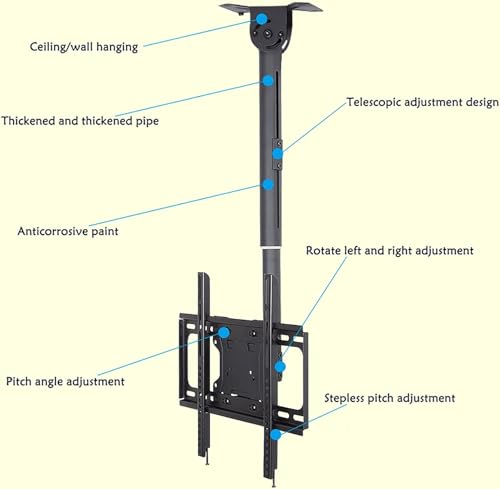 Support TV universel orientable et inclinable pour écran plat LCD - 8
