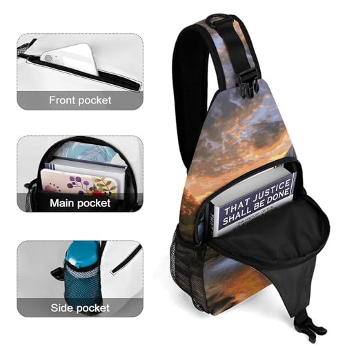 Bolso Crossbody Casual Deportivo para Senderismo miniatura 4