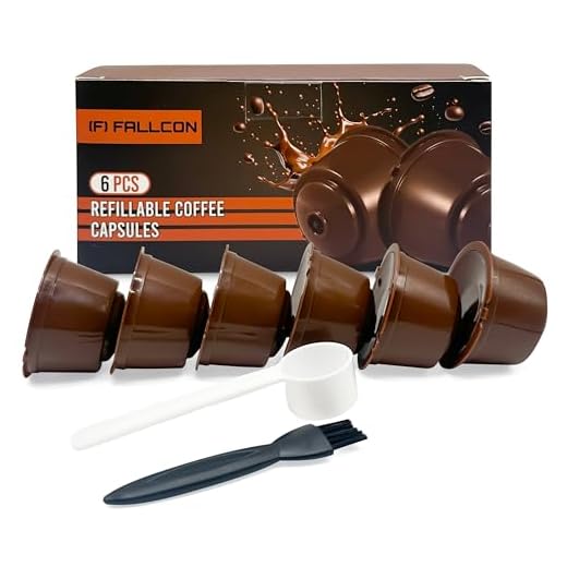 Capsulas Dolce Gusto Recargables - Cápsula Reutilizable de Café Ecológica con Filtro - Más Fuerte 250 Veces de Uso con Reemplazos - Incluye caja de Almacenamiento,Cepillo y Cuchara (5PCS)