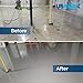 USANNEX Garage Floor Epoxy - 100% Epoxy Resins - Heavy Duty Floor Coating, Floor Sealer - Ideal for Garage Floor (Dark Gray)