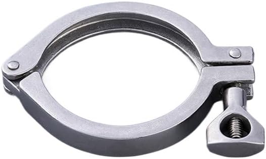 2" Tri Clamp fit 64mm Ferrule O/D 304 Stainless Steel Sanitary Fitting Clamp for Homebrew Diary Product