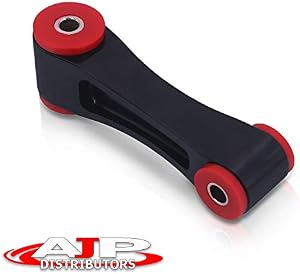 AJP Distributors JDM Aluminum Rear Engine Motor Mount with Solid Polyurethane Bushings Kit Compatible/Replacement For Honda Civic FC FK FK8 Si Type-R 2016 2017 2018 2019 2020 2021