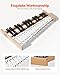 VEVOR Glockenspiel Xylophone, 27 Notes, Professional Xylophone Percussion Instrument, with Metal Keys, Includes 4 Mallets, Carrying Bag, Beginner Musical Instrument for Adults and Kids Music Teaching