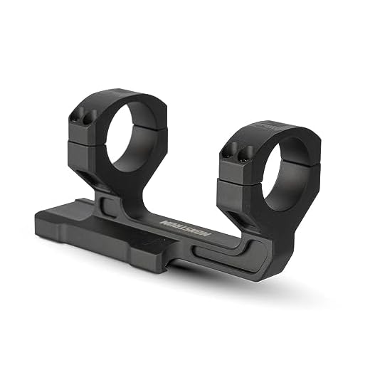 Monstrum Ultralight Razorclaw Dual Ring Scope Mount | Short Forward Offset | 1 inch Diameter