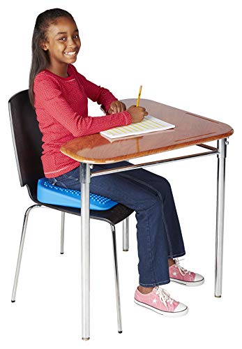 Abilitations Movin Sit Inflatable Junior Wedge Seat - 15 x 15 inches - Blue