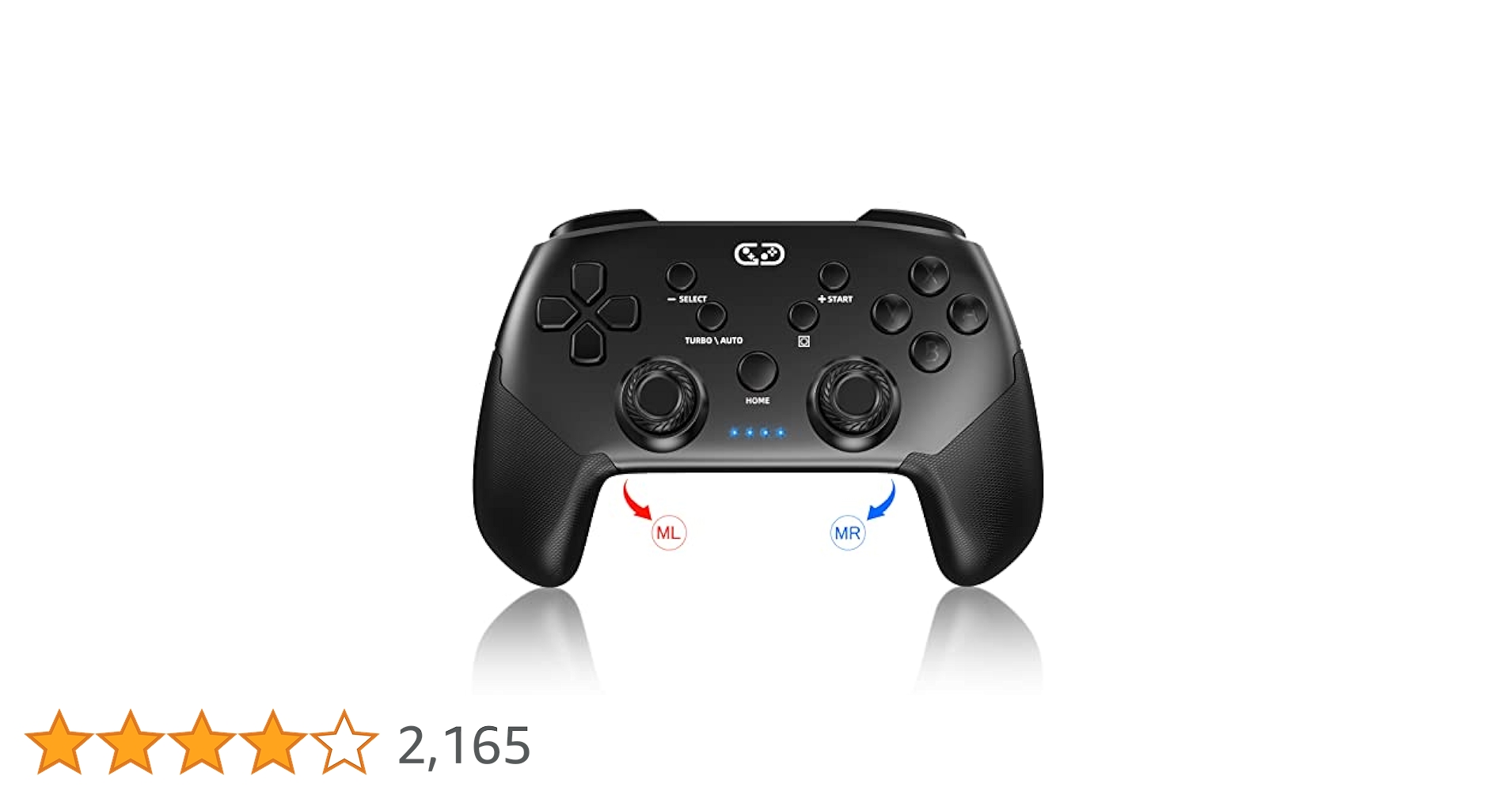コントローラーも集めてみよう(C) Amazon.co.jp: EasySMX PCコントローラー ゲームパッド 無線