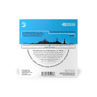 D’Addario EJ16-10P Lot de 60 cordes de guitare acoustique en acier pour instrument musical - Les Beatles, Paul McCartney, John Lennon, RIngo Starr, George Harrison D'Addario EJ16-10P Lot de 60 cordes de guitare acoustique en acier pour instrument musical – Image 3