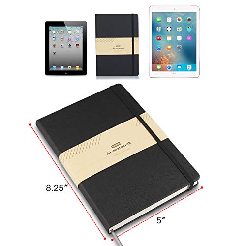 Classic Notebooks Lined Hardcover 2 Pcs A5 Hardcover Faux Leather Notebooks Premium Pu Leather 120 Gsm Quality Thick Paper 5 X 8.25 Inches Journal Notebook For Work & School 2 Black #TOP4