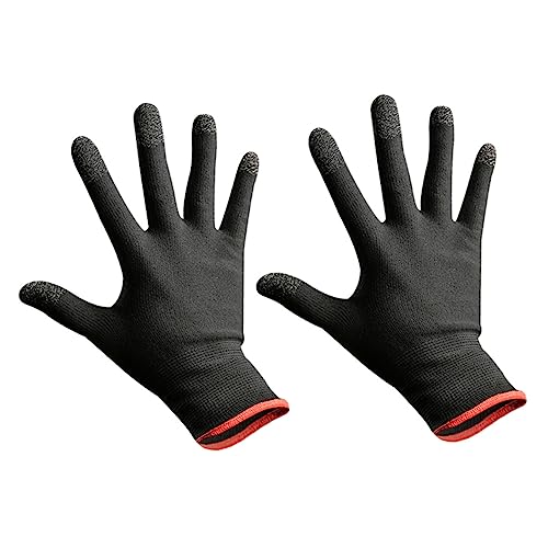 FOMIYES Elastic Touchscreen Gloves Mobile Game Gloves Climbing Non-slip Skin-friendly