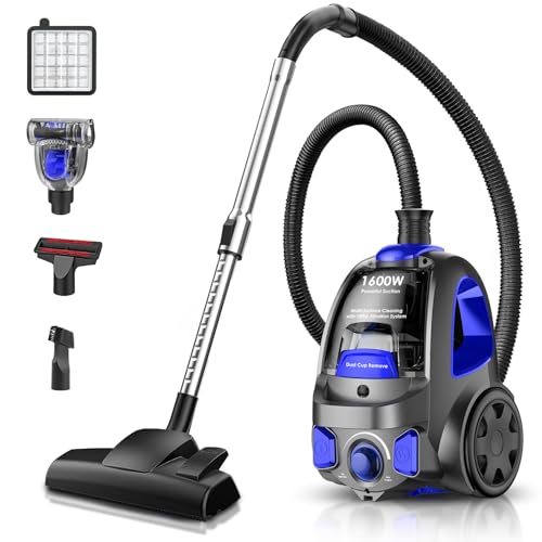 PKUYIE 32Kpa Bagless Canister Vacuum
