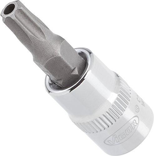 Vigor Schraubendreher-Einsatz T 27 H, 1/4 Zoll, 1 Stück, V2141