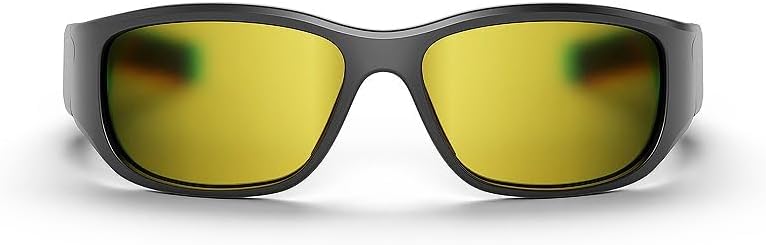 Reebok Nitrous Smart Audio Sunglasses, Unisex, HiFi Bluetooth Sport Glasses with UV Protection - Powered by Lucyd
