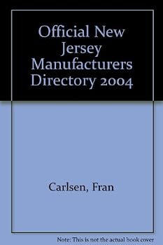 Hardcover Official New Jersey Manufacturers Directory 2004 Book