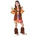 Morph Costumes Costume Hippie Bambina, Vestito Anni 70, Taglia L