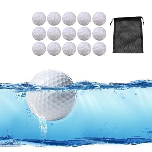 Viminston Floater Golf Balls 15 pcs Practice Floating Balls