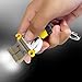 LEGO Minifigures Keychain Light - Artist (KE216H), Large 3 Inch Tall Figure, Bag Charm, Key Chain with LED Light