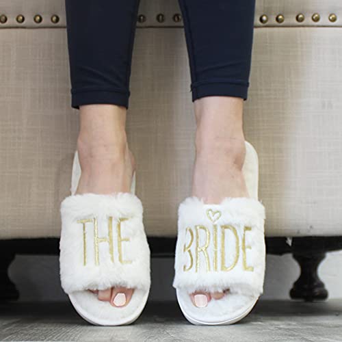 Wedding Slippers - Bride and Bridesmaid Slippers, Getting Ready Outfits for Bridal Party, I Do Crew, Wedding Day4