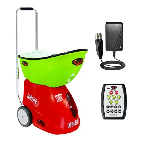 LOBSTER Sports Pickle Champion Pickleball Machine – Spin Control, Random Match-Play, 2-Line Drill...