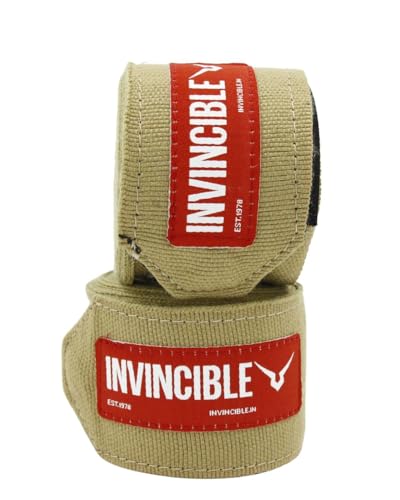 Image of Invincible Classic Hand Wraps Black, 2.5 Meter with Mesh Carry Bag