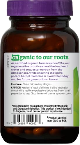Oregon'S Wild Harvest 0706195000527 Certified Organic Ginger Capsules thumb #2