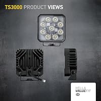 HELLA Valuefit TS3000 LED Arbeitsscheinwerfer 12V - 24V 3000 echte Lumen Nahfeldausleuchtung starke Lichtleistung in kompaktem Design Offroad LED Scheinwerfer für Traktor LKW SUV ATV - 1GA 357 112-012 – Ansicht 3