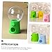 Imagen de POPETPOP 3piezas Máquina De Dulces Mini para Fiesta Dispensadores De Chicles De Plástico Máquina De Chicles Decorativa