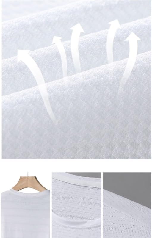 Nylon Quick-Drying T-Shirt Sports Short-Sleeved Casual Bottoming Shirt Ice