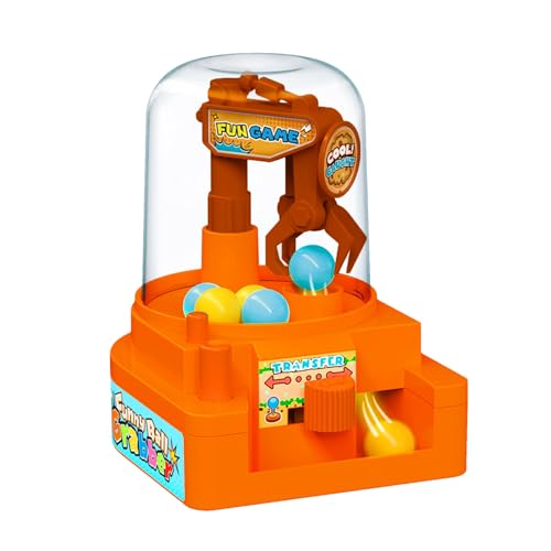 Candy And Small Toy Dispenser: Works as both a claw machine game and a candy dispenser, making it a versatile addition to playrooms or classrooms. Perfect for rewards, small prizes, or party activities that motivate participation: